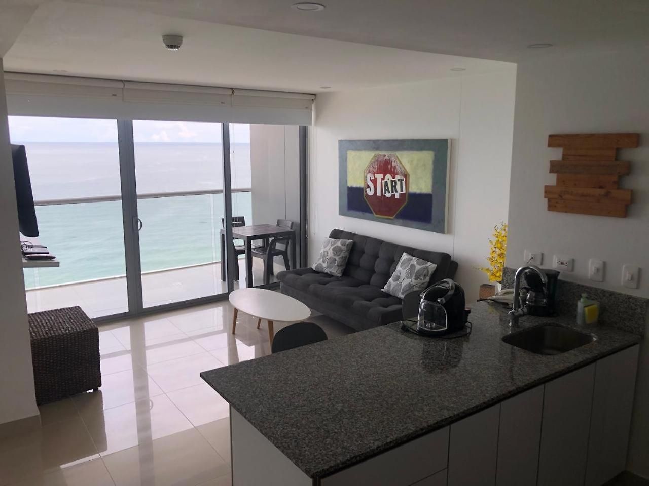 Ocean Front - 5 Stars View Apartamento Cartagena